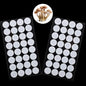 Zonon 64 Pieces Synthetic Filter Paper Stickers 20 mm 0.3 ?m Synthetic Filter by Zonon