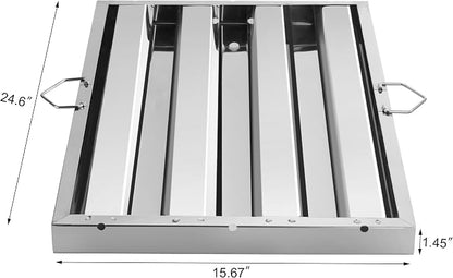New Star Foodservice 54330 Stainless Steel Hood Filter - Image 2