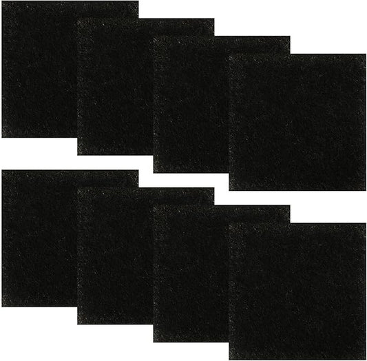 Resinta 8 Pack Activated Carbon Compost Caddy Filters Kitchen Compost Collector by Resinta