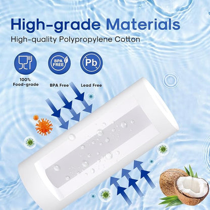ICEPURE PP10BB 5 Microns 10" x 4.5" Whole House Sediment Water Filter - Image 4
