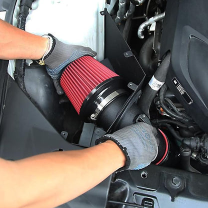 KYOSTAR Universal 3.5" High-Flow Air Filter, Reusable Cone Cold Air Intake - Image 4