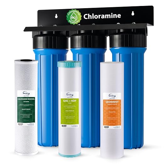 iSpring Chloramine & Heavy Metals Removal Whole House Water Filter System by iSpring