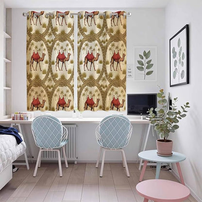 2 Panel Kitchen Cafe Curtains, Window Decor Tier Curtains - Image 5