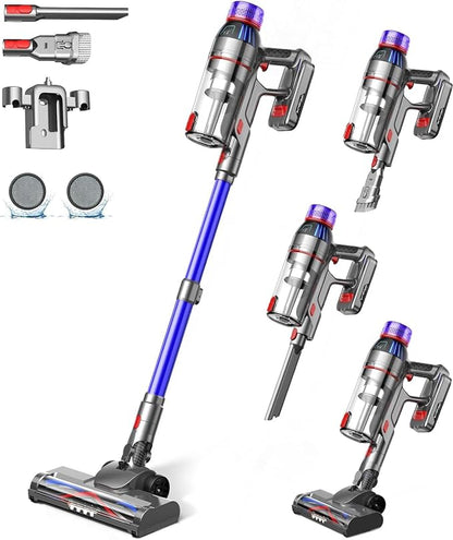 Cordless Stick Vacuum Cleaner for Home: Power Suction Vacuum Tangle-Free by Unknown