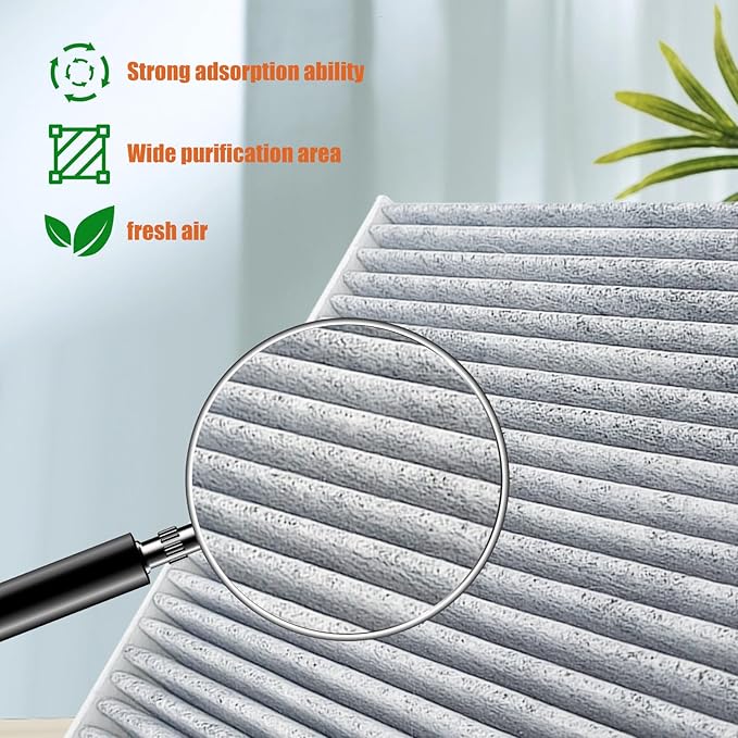 Cabin & Engine Air Filter For EQUINOX, Replace CP966 - Image 4