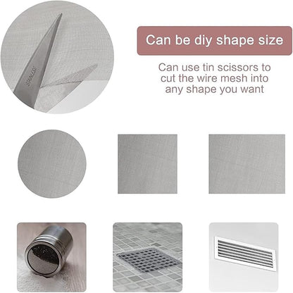 304 Stainless Steel Woven Wire Mesh, 100 Mesh Filter Screen, Heat-Resistant - Image 4