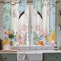 Easter Window Curtains 63 Inch Long 2 Panel Set, Rod Pocket Bedroom Curtains & by Unknown