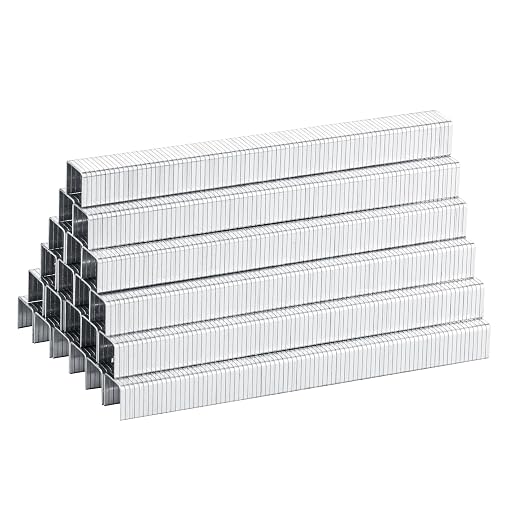 meite Staples for Staple Gun, 3/8 Inch Length Heavy Duty T-50 Staples, by meite