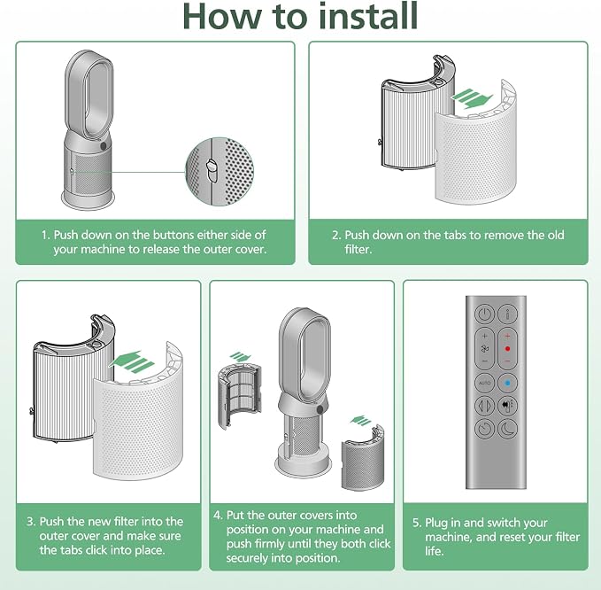 360 Combi Glass HEPA + Carbon Filter Replacement - Image 6
