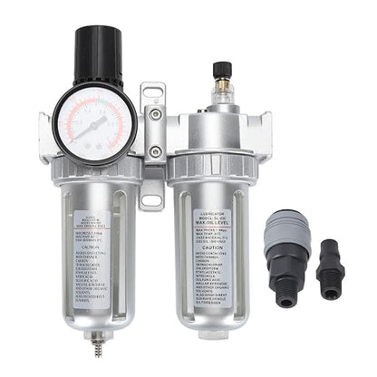 Air Filter Pressure Regulator 1/4 Inch, Compressed Air Line Filter by Unknown