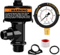 Air Relief Valve with Pool Filter Pressure Gauge, Air Relief Valve Highly by UHARBOURINSTRUMENT