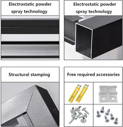 Pool pump covers for outside units, outdoor garbage can enclosures, aluminum - Image 4
