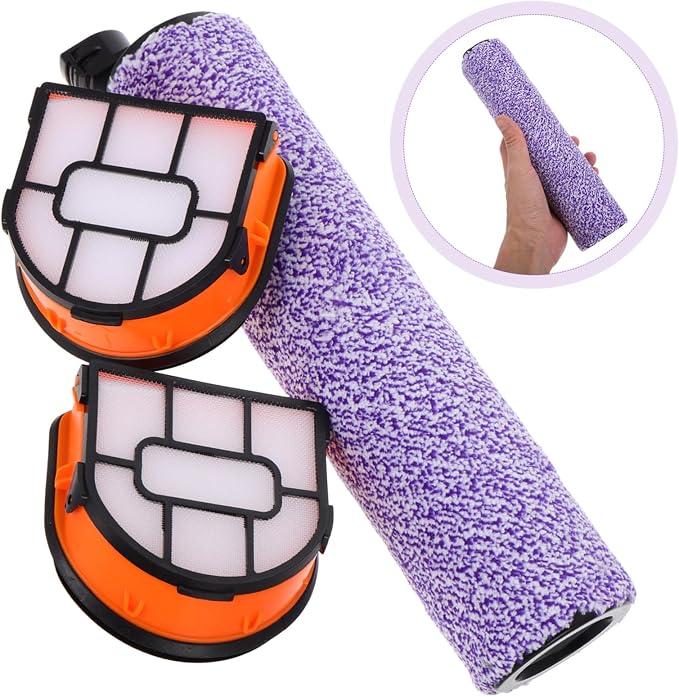 VALICLUD Shark Floor Scrubber Accessory Replacement Filter Brush Roller - Image 7