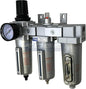 1/2" NPT, Compressed AIR Filter Regulator COALESCING Desiccant Dryer, AUTO Drain by ARC-POWER