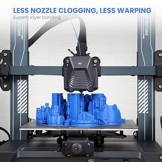 ELEGOO PLA Filament 1.75mm Dark Blue 1KG, 3D Printer Filament Dimensional Accuracy +/- 0.02mm, 1kg Cardboard Spool(2.2lbs) 3D Printing Filament Fits for Most FDM 3D Printers