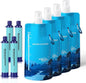 Membrane Solutions Squeezable Water Filtration System, Survival Water Purifier by MembraneSolutions