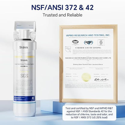 Stokk UR30 Under Sink Water Filter, 16000 Gallons Under Counter Water Filter - Image 3