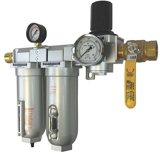 3/4" NPT Industrial Oil, Moisture Vapor Removing Coalescing Filter and in Line by Unknown