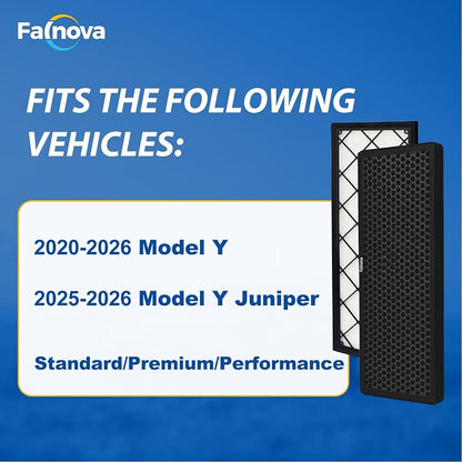 Compatible with Tesla Model Y 2020-2025 Juniper Intake Cabin Air Filter - Image 2