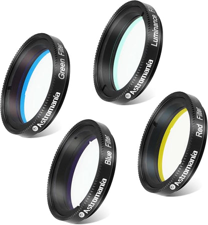 Astromania Deluxe Telescope LRGB 1.25 Inch Filter Set by AstromaniaOptics