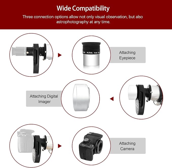Astromania Filter Wheel for Telescope, Filter Drawer Compatible - Image 5