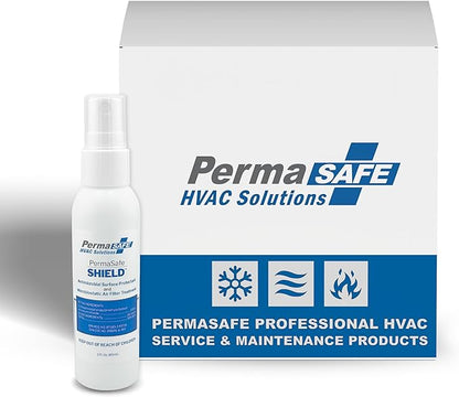 PermaSafe HVAC Solutions, Antimicrobial Air Filter Treatment, Odor Inhibitor by PermaSafe