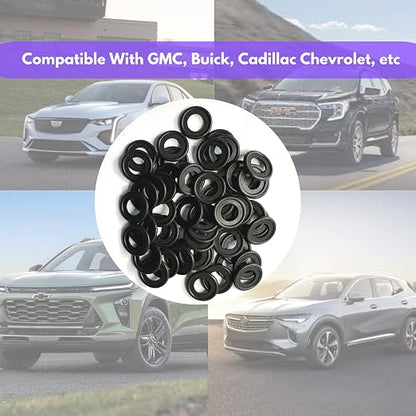 50PCS Rubber Oil Drain Plug Gasket Replacement - Image 6