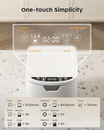 COWSAR 2.5L Electric Composter for Kitchen, Smart Compost Bin for Countertop - Image 4