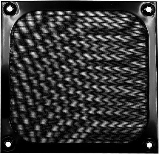 120mm Aluminum Fan Filter Grill Black by OKGEAR