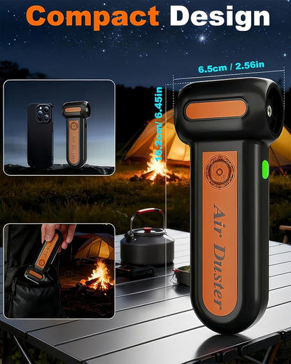 Powerful 2-in-1 Compressed Air Duster & Handheld Car Vacuum Cleaner - Image 6