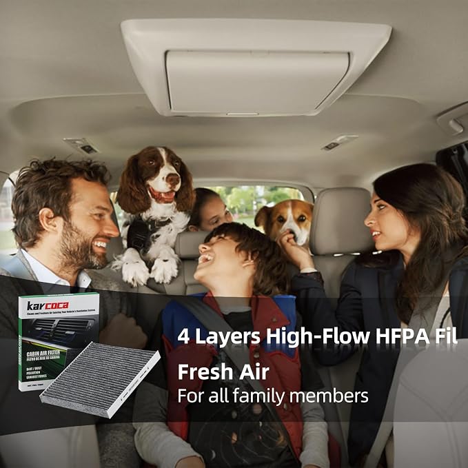 CF12157 Cabin Air Filter With Activated Carbon ForCamry, highlander Cabin Filter - Image 5