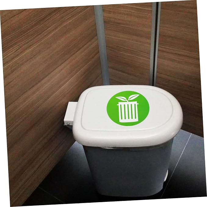 12pcs Garbage Classification Stickers Self-Adhesive Trash Can Labels - Image 3