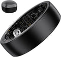 S SECRETTOP Smart Ring for Men Women, Fitness Tracker Ring with Heart Rate, SpO2, Sleep Monitoring, Step Tracker, IP68 Waterproof for iOS and Android (Black 12)