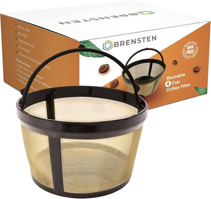4 Cup Reusable Filter Basket by BRENSTEN