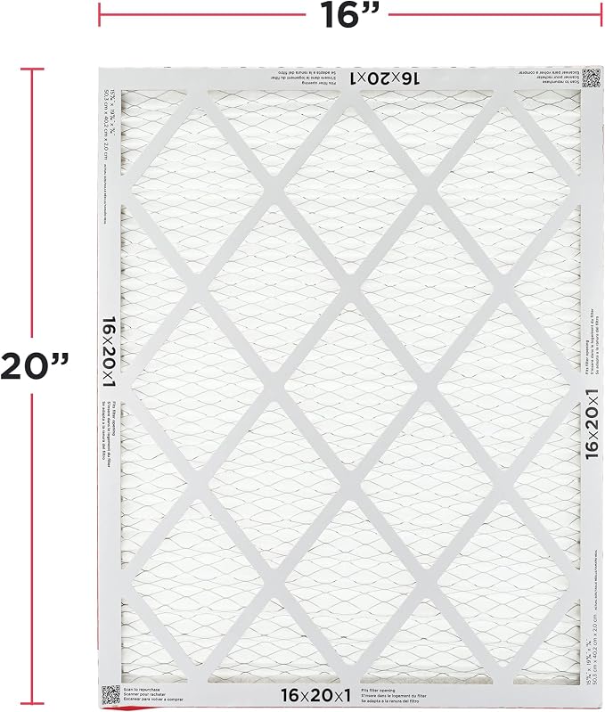 Frigidaire PureAir® 16x20x1 MERV 11 Prem Allergen Electrostatic Pleated Air - Image 2