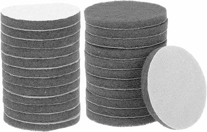 HARFINGTON 24pcs Scrubber Scouring Pads 800 Grits 4 Inch Drill Power Brush Hoop by HARFINGTON