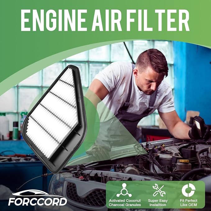 2-PACK Engine Air Filter CA10110 Replacement - Image 2