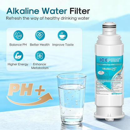 ICEPURE Alkaline DA97-17376B Refrigerator Water Filter Replacement - Image 4