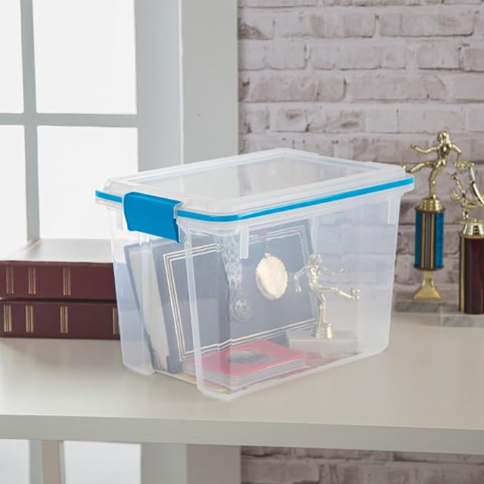 Sterilite 24-Pack Gasket Box, Weather-Resistant Storage Bins - Image 6