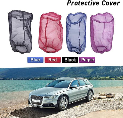 Car Intake Filter Mesh Cover Polyester Cloth Oilproof And Dustproof Cover Cold - Image 2
