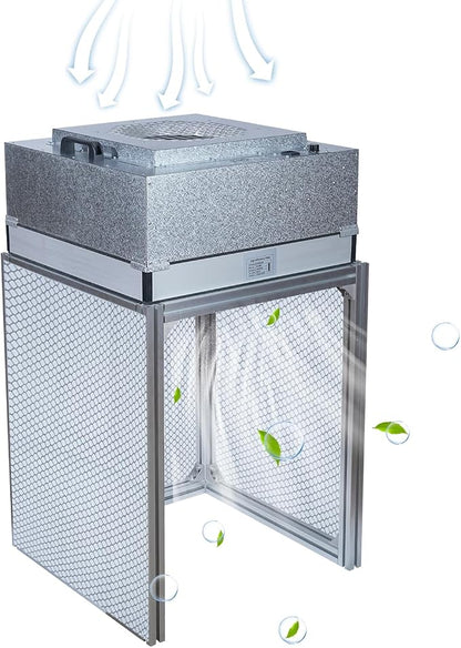 FFU HEPA H14-Filter Laminar Flow Hood Updated FanFilter Unit（Include HEPA by JJFFTAO