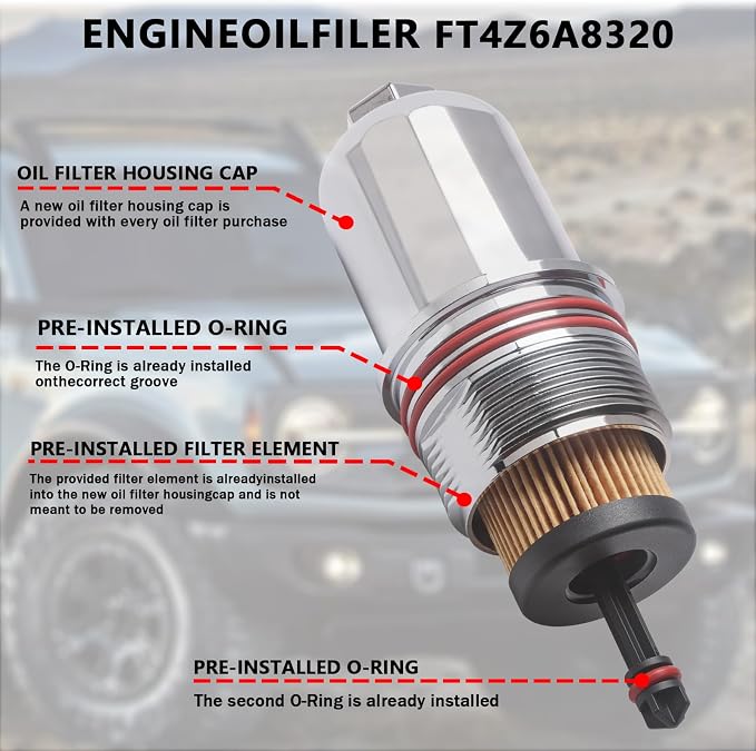 Aluminium Oil Filter Cap Cover Compatible - Image 6