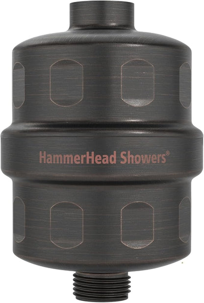 HammerHead Showers® Solid Metal Shower Head Filter – KDF 55 Shower Filter by HammerHeadShowers