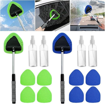 Compatible for Window Scraping Mist Eliminator Microfiber Car Cleaner - Image 2