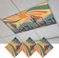 Fluorescent Light Covers for Ceiling Lights Cactus Desert Magnetic Light by Home+L6
