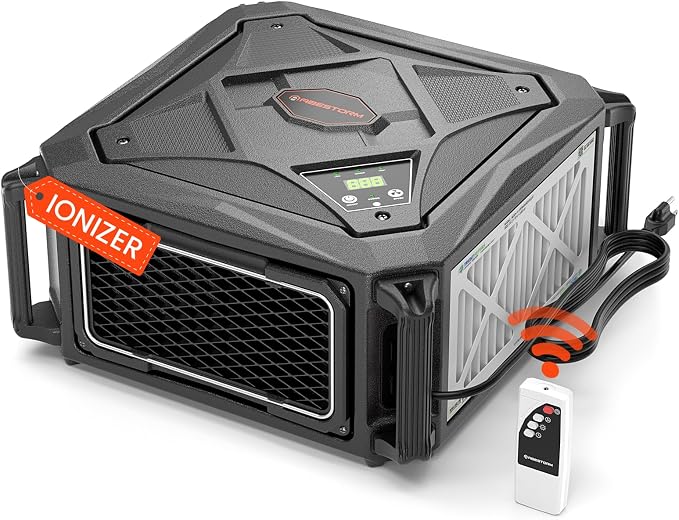 Abestorm 270 Degree Intake Air Filtration System, Built-in Ionizer, 780 CFM - Image 9