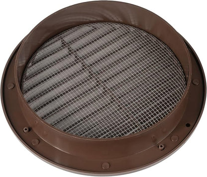 Brown 6" Inch Round Ventilation Grille - Image 4