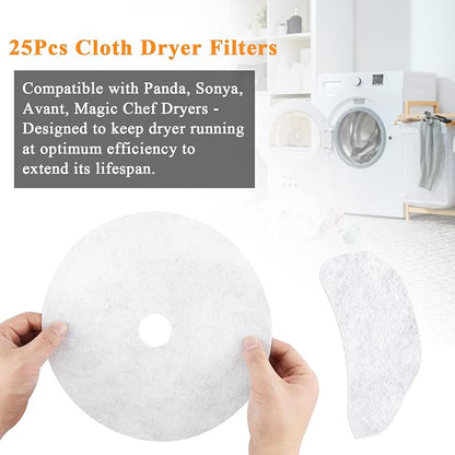 25PCS Cloth Dryer Exhaust Filter - Image 3