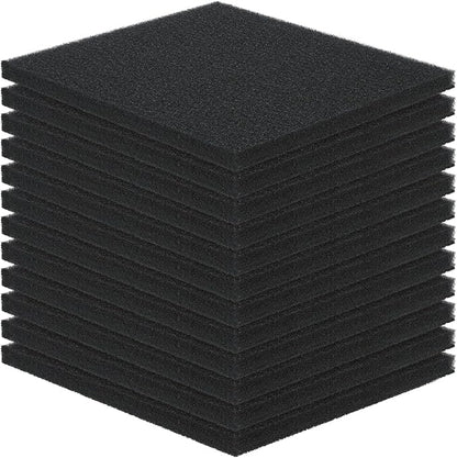 Pawfly Aquarium Bio Sponge Filter Media Pad, 6.3" x 5.5" x 0.78"Filter Foam by Pawfly