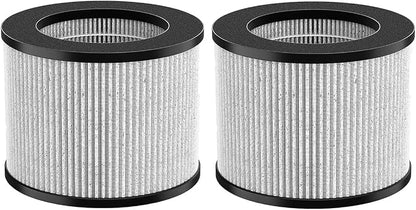 SCREENTRONICS 2 Pack Bissell 2801 3-in-1 True HEPA + Activated Carbon Filters by SCREENTRONICS